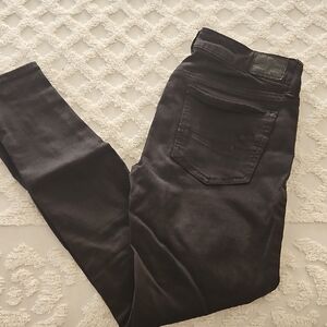 American Eagle Black Skinny Jeans Sz 2